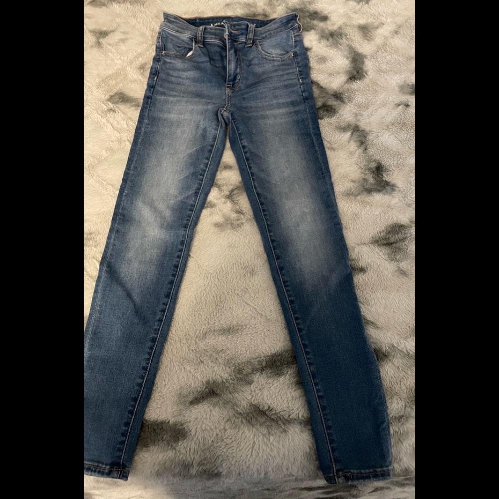 Jeans American eagle 🦅  women size 0 (new )